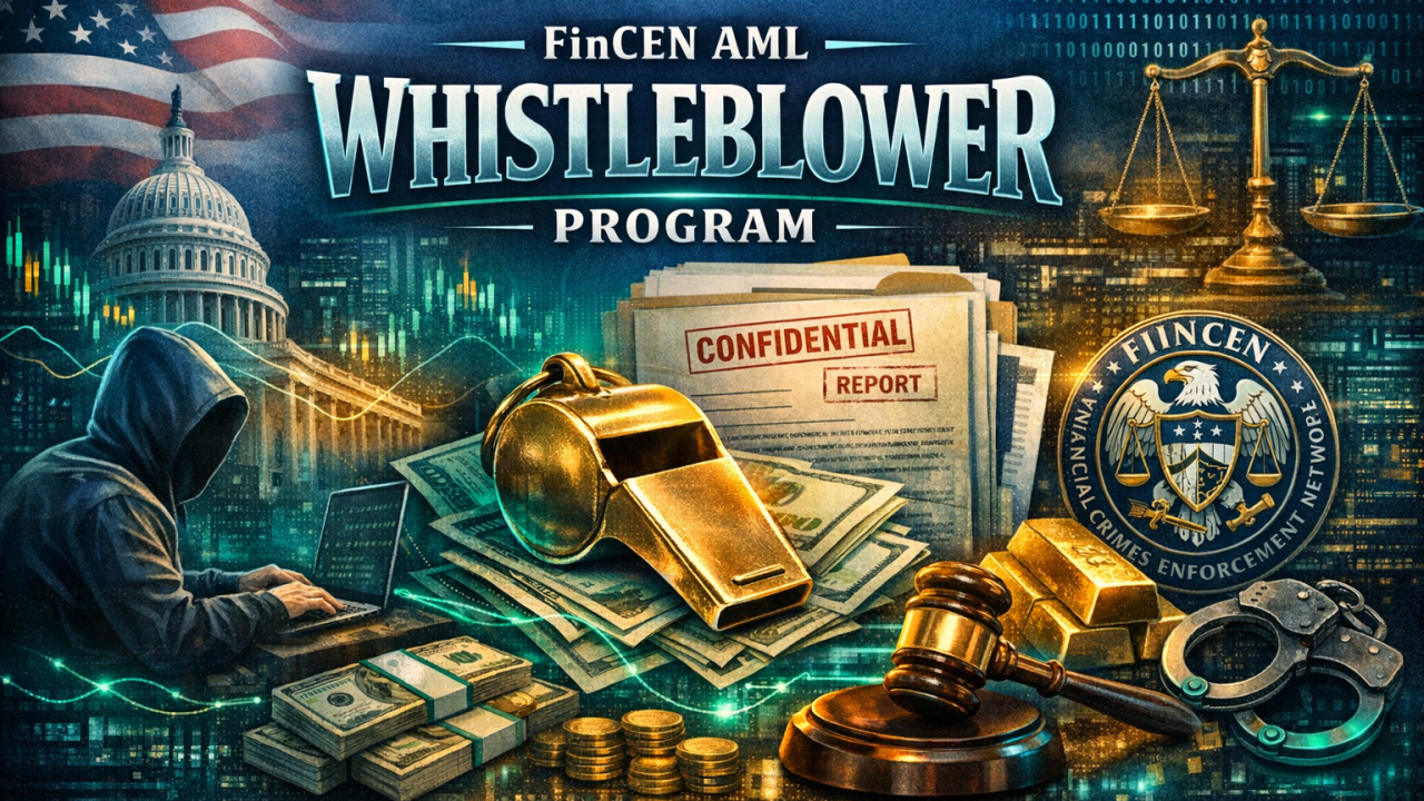 AML-Whistleblowers The FinCEN AML Whistleblower Program Is Finally Here