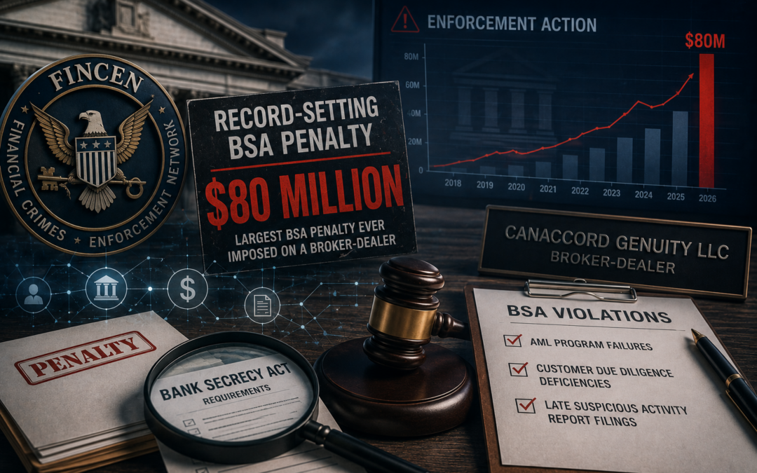 Spotlight: FinCEN Issues Record‑Setting $80M BSA Penalty Against Broker‑Dealer